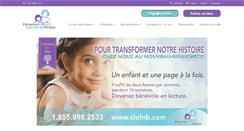 Desktop Screenshot of clefnb.com